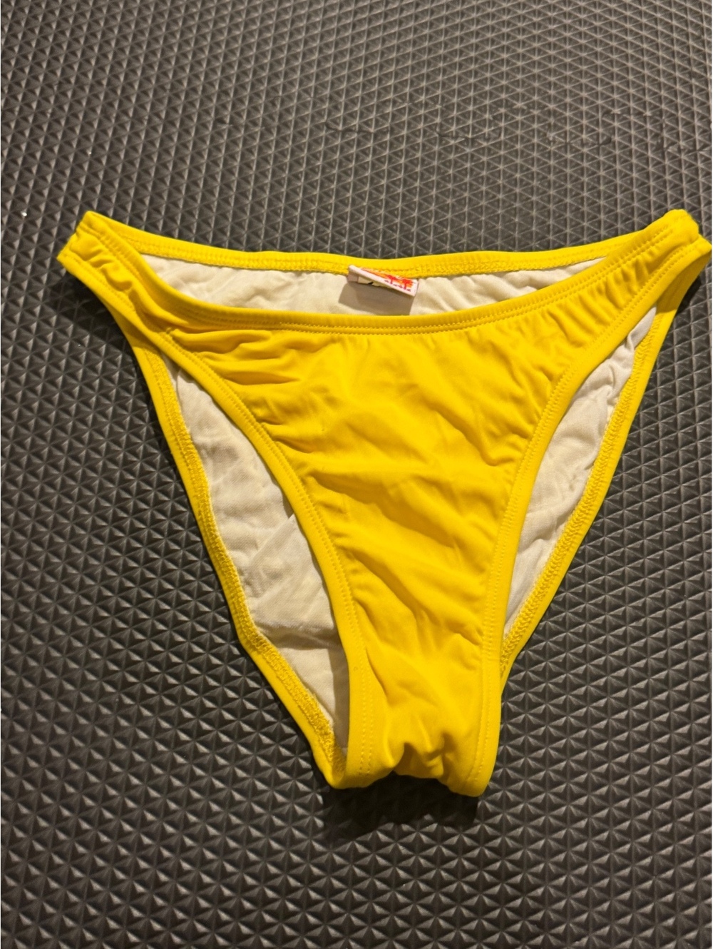 Rusty Yellow Bikini Bottom Swimwear